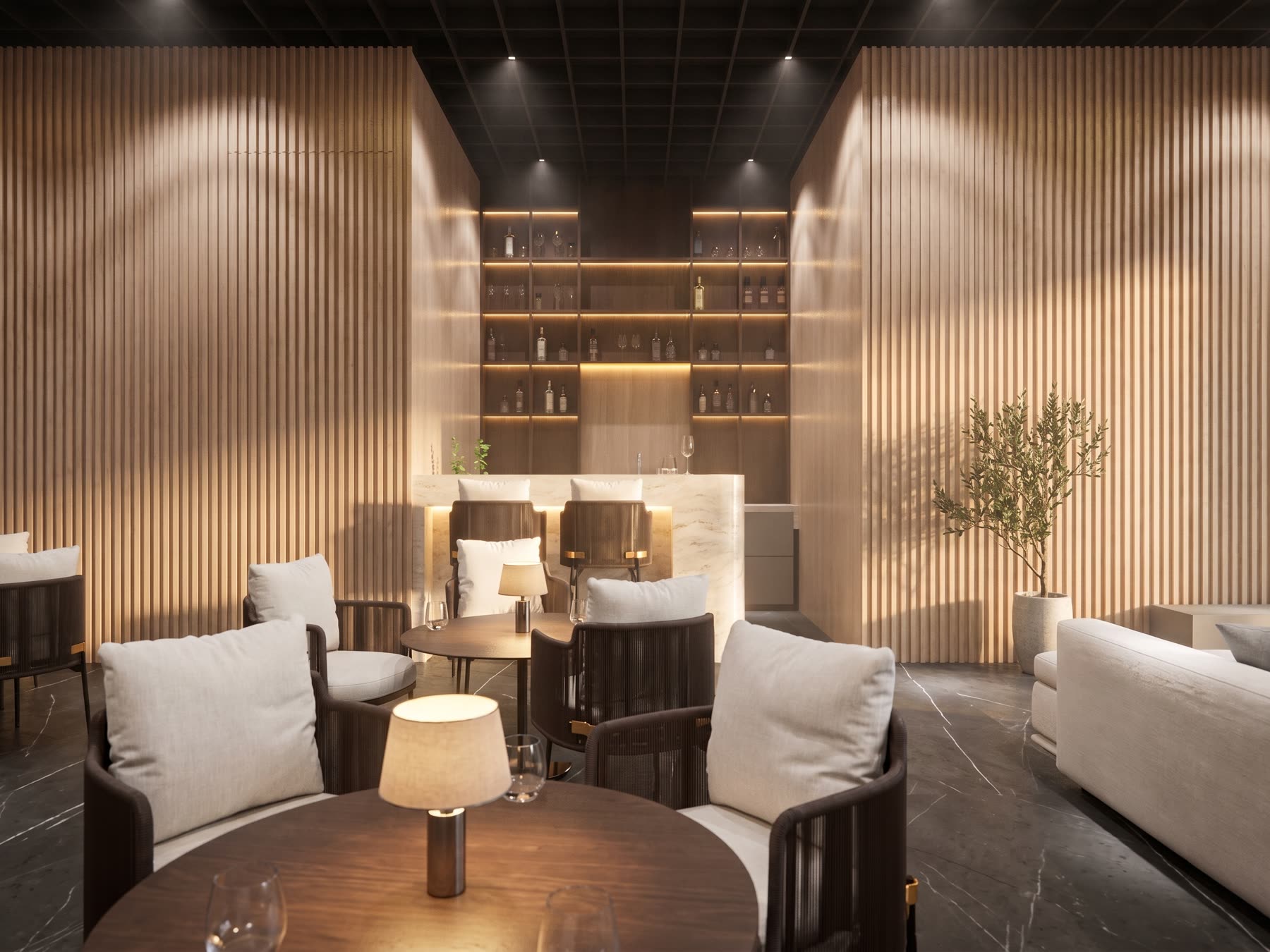 3D render of the project exterior
